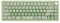 Cmokifuly Green Frog Cute Keycaps MDA Profile Keycaps,Custom PBT Keycaps für mechanische Tastatur,Cute Keycaps mit148 Tasten Dye-Sub für ANSI&Extra Enter (Grün)