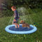 Splash Pool Ø170cm - Sprinkler Wasser-Spielmatte mit Anti-Rutsch Beschichtung - Sprinklerpool für Kinder, Hunde - Planschbecken