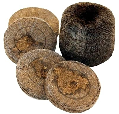 GaRdeNs Jiffy Turba Prensada 24mm (Pack 50Und)