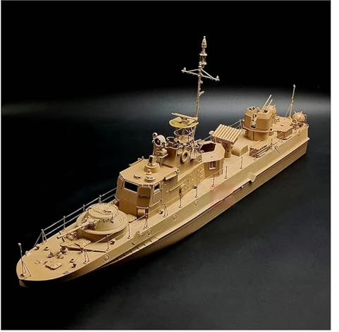 FLEAGE 1/35TIGER Schnellboot Modell Zusammengebautes Schiff 6294 1204M Patrouillenboot Kanonenboot Montageschiff Modellbausatz
