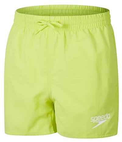 Speedo Boys 13 Watershorts | Swim Shorts | Swimming Trunks | Quick Dry | Comfort | Chlorine Resistant Swimming Trunks, Lemon Drizzle, 3-6M