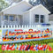 HEDMON EM Fussball 2024 Banner 300X50cm,Fußball Europameisterschaft 2024 Banner Deko 24 Länder Doppelseitige Stoff EM Fahnen Wimpelkette für Euro Fußball 2024 Dekoration für Haus Garten Bar Party Deko