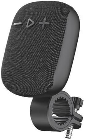 Fegtrtyoa Altavoz para Bicicleta, Manillar para Bicicleta, Altavoz InaláMbrico Bluetooth, Subwoofer para Manillar Al Aire Libre para Andar en Bicicleta, Negro