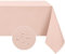 Softalker Tischdecke Abwaschbare 240x140 cm Rechteckig Tischdecken Wasserabweisend und Fleckschutz aus 210 GSM Polyester Tischtuch Pflegeleicht Rosa für Mädchen Geburtstags Party Weichnacht Silvester