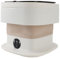 Mini Machine à Laver Pliable, Laveuse Pliante Portable avec Sèche-linge pour Sous-vêtements et Chaussettes (Kaki)