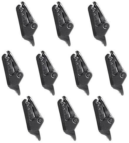 Planenclips, robuster Verschluss, wasserdicht, Stoffclip, Druckverschluss-Design, Krokodilklemme mit umgekehrten Zähnen für Outdoor-Camping, Überdachungszelte, Poolabdeckungen oder Markisen