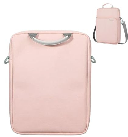 Kixolazr Sac à bandoulière pour Tablette, Pochette pour Tablette,Étui de Transport avec poignée et bandoulière | Housse de Protection pour Tablette de 13 Pouces, étui pour Tablette, Sac