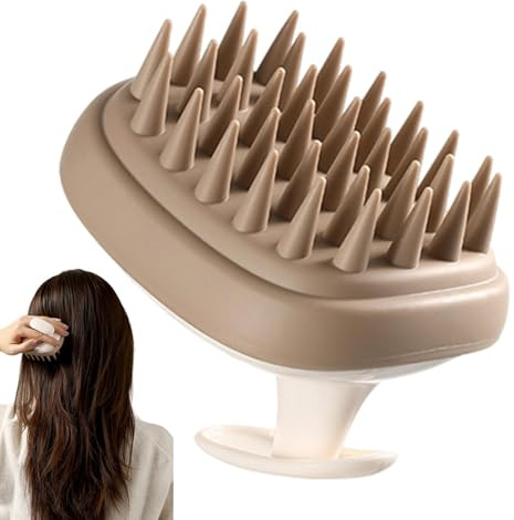 Ergonomic Scalp Massager, Rechargeable Scalp Massager, Scalp Relaxation Tool, Massage Comb for Hair, Hair Care Scalp Massager, Spa Scalp Massager