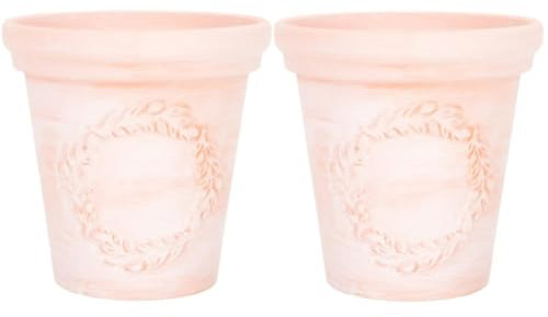 MGHRUE 2 Piezas De Macetas De Terracota para Bonsái, Macetas De Terracota, Macetas De Barro, Macetas Suculentas, Macetas De Cerámica, Macetas De Vivero, Macetas De Cerámica, Macetas De Jardinería