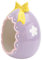CAXUSD 1pc Eggshell Ornaments Rabbit Easter Bowl Rat Cave Nest Easter Egg Figurine Hamster Eggshell Nest Easter Bunny Bowl Ornaments Easter Eggs Porcelain Basket Ceramics Purple