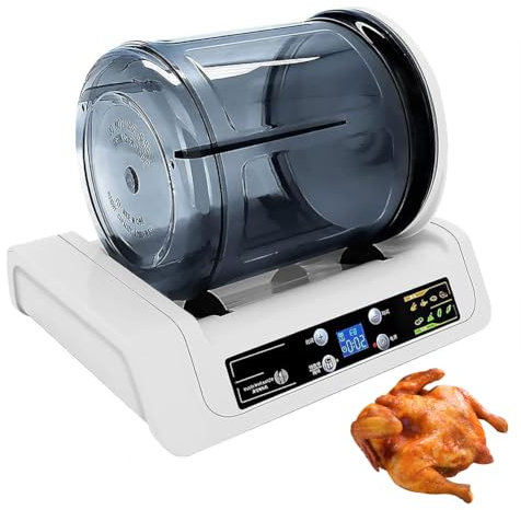 Burger Maker Maschine, 7L Fleisch Tumbler Marinator, Kommerzielle Vakuum Tumbler Mariniermaschine, Automatische elektrische Hamburger Beizmaschine, eingelegter Geschmack, für Chicken Burger