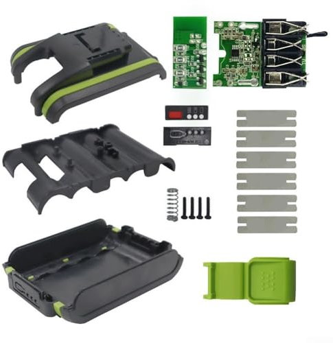 Jonikuper 1Pcs Battery Plastic Case,For WORX 20V Battery PowerShare Lithium-ION 2.0 Ah,For WG630 WG322 WG543 WG163 WA3520 WA3525 WA3575(10 core)