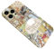 Collage Bear Yellow Hunny Pooh Cartoon Woods, Y2K Aesthetic Harajuku Compatible With iPhone Plus 11 12 Pro Max Mini 13 14 Plus 15 16 16E XR XS X SE 2020 7 8 7S Phone Case, Custom Name