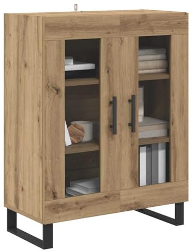 vidaXL Sideboard Artisan-Eiche 69,5 x 34 x 90 cm Holzwerkstoff