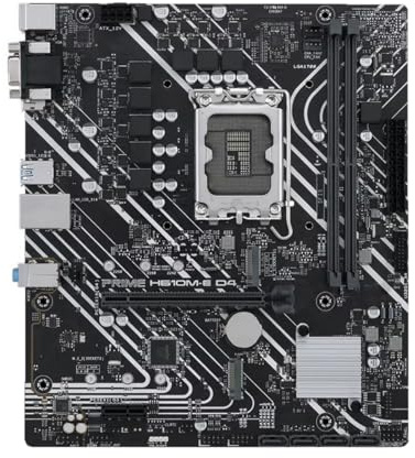Motherboard Scheda madre Fit For ASUS PRIME H610M-E D4 LGA1700 DDR4 PCIe 4.0, doppio slot M.2, scheda Realtek 1G M-ATX