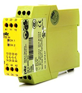 Pilz Kontakterweiterungsblock PZE X4#774585 24VDC 4n/o Gerät zur Überwachung von sicherheitsgerichteten Stromkreisen 4046548010770