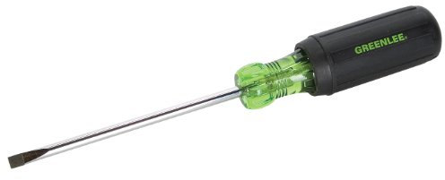 Greenlee 0153-27C Screwdriver, Heavy Duty, Cabinet Tip 1/4 x 8