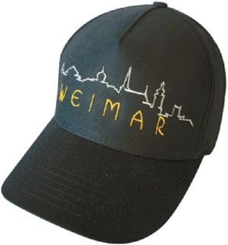 Fan-O-Menal Baseballcap mit Einstickung - Silhouette Weimar - 68073 schwarz