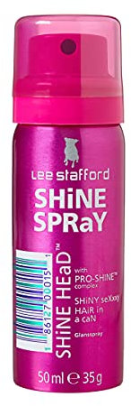 Lee Stafford Mini Shine Head Glanzspray für Haare, 50 ml, Weiß