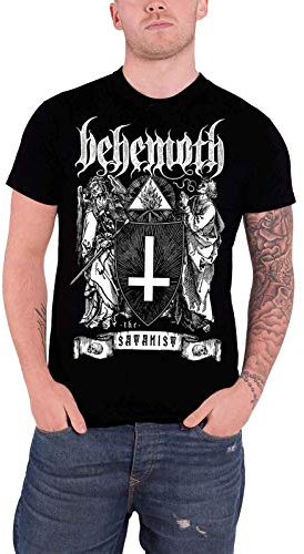 Behemoth The Satanist offiziell Herren Nue Schwarz T Shirt
