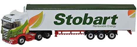 Oxford Diecast 1:148 Scania Highline Walking Floor Stobart Biomass Collectable model NSHL02WF