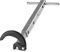 HAUTMEC Clé Lavabo Télescopique 250mm - 432 mm, Capacité de Diam.30-64 mm