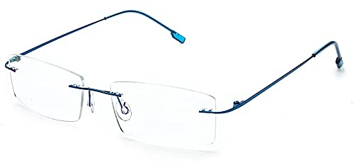 Rongchy Super Light 100% Titan Working Lesebrille +0,50 bis +6,00 Männer Frauen Mode Randlose Lesebrille 23 Stärken In 4 Farben erhältlich