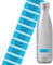 Nametape Express - Water Bottle Labels Personalised Dishwasher Proof/Waterproof Nametags/Nametapes by FunnyBone™ Stickers for Lunch Boxes (40 Labels)