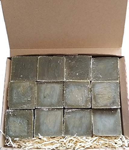 kidparadise Savons de Marseille Le sérail en Coffret de 12 savons Huile d'olive - 1Kg, Biodégradable