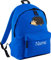 ShirtInStyle Kinder Rucksack Igel mit Name veredelt, Wunschtext individuell, ideal für Kita, Sport und Freizeit, Farbe Royal