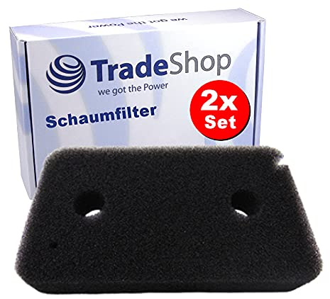 2 filtri in schiuma per Miele Edition 111 T8860WP T8861WP T8873WP Exclusive Edition T7952WP T9769WP 111 T8812C 90 PT5135C T7850WP