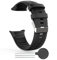 KINOEHOO Ersatzarmband kompatibel mit Polar Vantage V Armband Weiche Silikon Uhrenarmbänder.(schwarz)