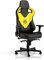 noblechairs Epic Gaming Stuhl, Bürostuhl Ergonomisch, Schreibtisch Stuhl, Kopf- und Lendenstütze, PU-Leder, Entwickelt für Nutzer bis 120 kg und 1,85 Meter Hoch, (Borussia Dortmund Edition)