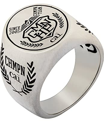 CAI Herren-Herrenring 925er Silber 64 Silber 32019014