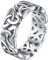 FaithHeart Silberring für Damen Mädchen Siegelring Fingerring Verlorbungsring Ehering für Weihnachten Valentinstag