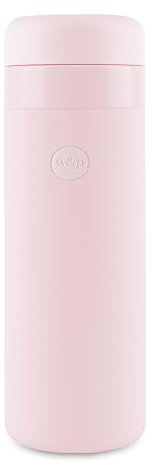W&P Porter Insulated Bottle 20 oz | Clean Taste Ceramic Coating for Water, Coffee, & Tea | Wide Mouth Vacuum Insulated | Dishwasher Safe, Blush