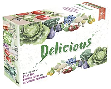 Leckeres Kartenspiel - Ein kunstvolles Flip-and-Writ-Gartenspiel mit Obst und Gemüse-Spielen für 1-100 Spieler