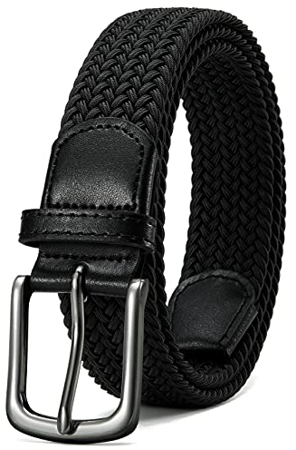 CHAOREN Elastischer Gürtel Herren, Flechtgürtel Gürtel Ohne Löcher, Robuste Bauweise und Gut Bewegen Kann
