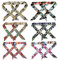 Handtaschengriff Schal Wraps Handtaschenschal Geldbörse Schal Modischer Griff Wickelband Schal Geldbörsengriffabdeckung Wraps Seidenschal für Geldbörsengriff Schmaler Schal für Handtaschen (6 Paar)