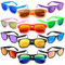 Dwenarry Party Sonnenbrille Set Für Herren Damen Bunte Vintage Sonnenbrillen Verspiegelt Pack Neon Party Brillen Für Karneval/Fasching 12 Stücke