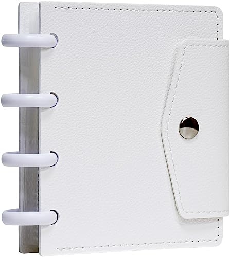 INS Upgrade Photocard Binder 7,6 cm Kpop Album, Kpop Photocard Holder Book Mini Fotoalbum Kpop Album, 20 Pockets Fits 40 cards on the front and back (weiß)