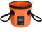 Faltbarer Eimer, 20 L Multifunktions Falteimer, Outdoor Faltschüssel, Waschbecken Zusammenklappbarer, Camping Eimer fürReisen im Wandern, Orangefarben