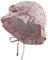 Sterntaler Babyhut Vichy Karo Bindeband - Mädchen Babyhut mit UV -Schutz 50 aus Baumwoll -Mischgewebe - Schirmmütze für Babys - perlrosa, 39