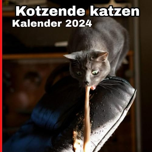 Kotzende katzen kalender 2024