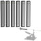 XARILK 6 PCS Diamond Knife Sharpening Stones Set, Diamond Plates Kit for XARILK Type Sharpeners System, 180# 400# 800# 1500# 2000# 3000# Grit