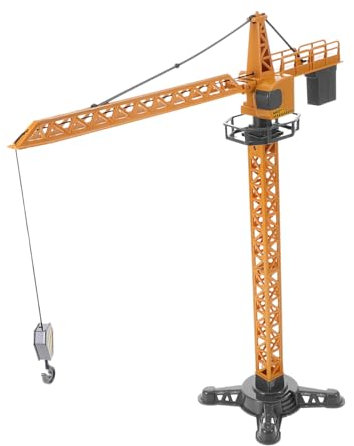 AKOOSY Grúa De Juguete Manual para Niño Niña Camión De Construcción Interactivo Función De Elevación para Ingeniería y Creatividad El Hogar Aula