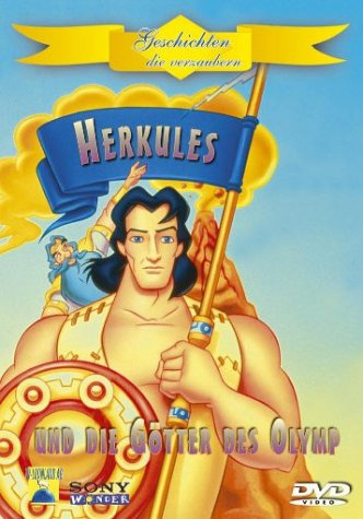 Herkules und die Götter des Olymp