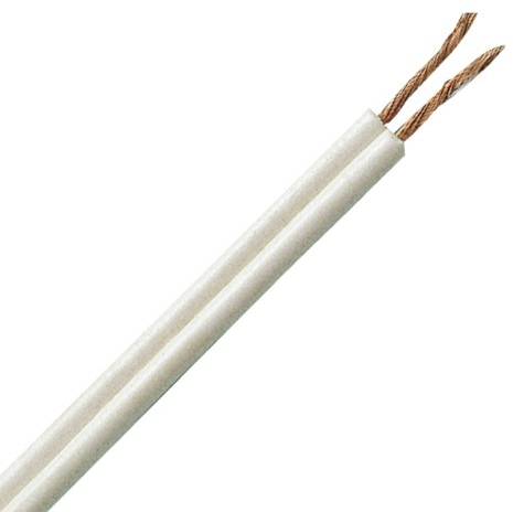 Kopp 151310847 Zwillingsleitung A03VH-H, 2 x 0.75 mm², 10 m, weiß
