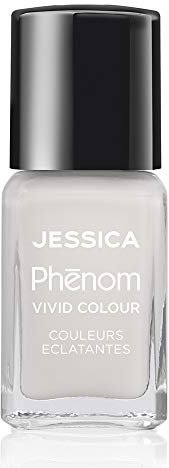 JESSICA | Phenom Vivid Colour Nail Polish | Long-lasting Gel-like Nail Polish without UV Lights coming in vivid & pigmented colours | The Original French | 14 ml