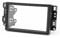 carav 09-003 Doppel DIN Radio Stereo-Adapter DVD Dash Installation umgeben Trim Kit für Aveo, Lova, Captiva, Epica Radioblenden Faszie mit 173 * 98 mm und 178 * 102 mm